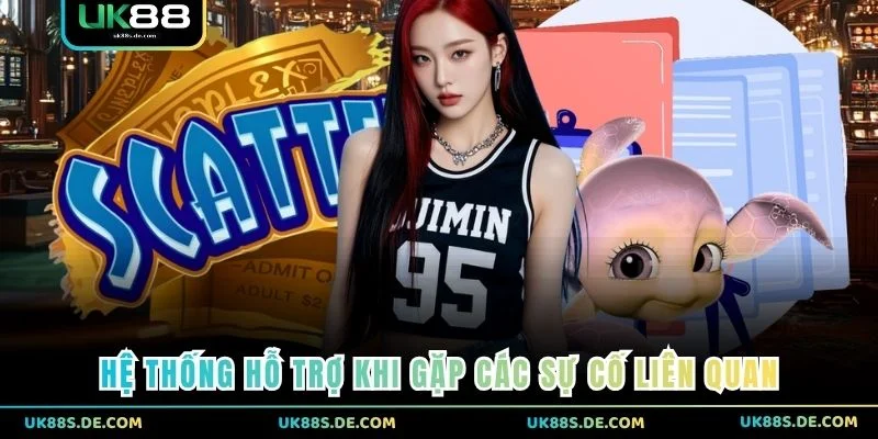 Hệ thống hỗ trợ khi gặp các sự cố liên quan