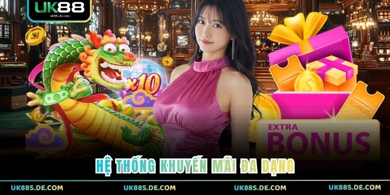 Hệ thống khuyến mãi đa dạng
