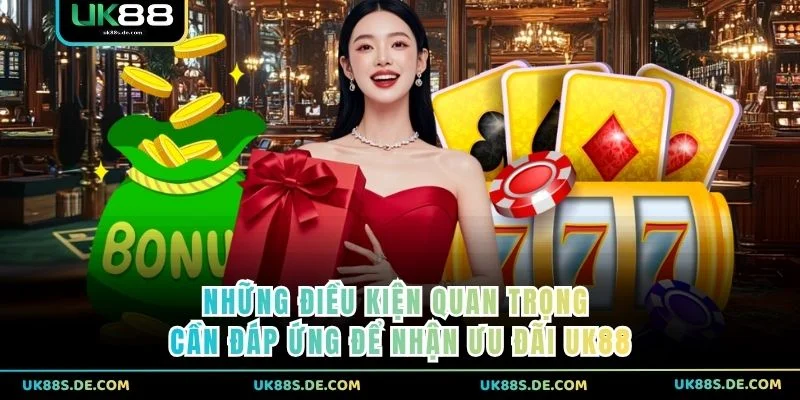 Những điều kiện quan trọng cần đáp ứng để nhận ưu đãi UK88